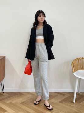 「海外系ファッション」｜「アイテム（テーラードジャケット）」を使った、EPIMI ÉPIMMYさん（レディース・164cm）の春コーディネート