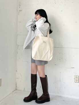 EPIMI ÉPIMMYさん（レディース・159cm）の冬コーディネート