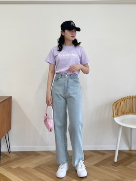 「デニムっていいよね」｜EPIMI ÉPIMMYさん（レディース・164cm）の春コーディネート