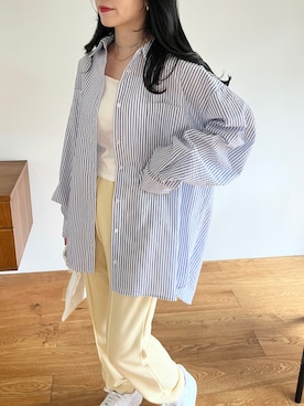「春服みてみて」｜「アイテム（スウェットパンツ）」を使った、EPIMI ÉPIMMYさん（レディース・159cm）の春コーディネート