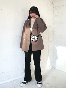 EPIMI ÉPIMMYさん（レディース・159cm）の秋コーディネート