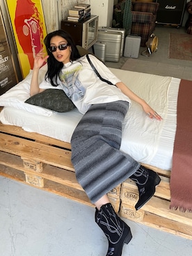 「海外系ファッション」｜「アイテム（その他）」を使った、EPIMI ÉPIMMYさん（レディース・165cm）の春コーディネート