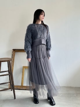 EPIMI ÉPIMMYさん（レディース・163cm）の冬コーディネート