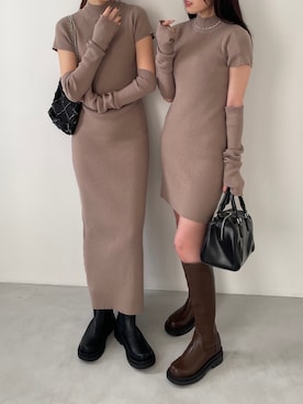 EPIMI ÉPIMMYさん(レディース・158cm)の冬コーディネート