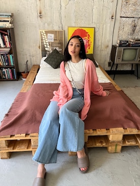 「海外系ファッション」｜「アイテム（その他）」を使った、EPIMI ÉPIMMYさん（レディース・165cm）の春コーディネート