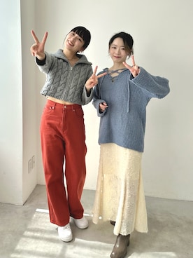 「アイテム（ブーツ）」を使った、EPIMI ÉPIMMYさん（レディース・160cm）の秋コーディネート