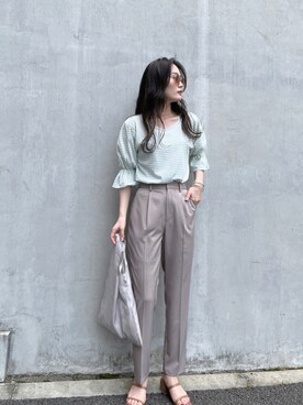 EPIMI ÉPIMMYさん（レディース・163cm）の夏コーディネート