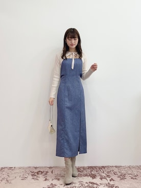 「#秋コーデ」｜「アイテム（ワンピース/ドレス）」を使った、EPIMI ÉPIMMYさん（レディース・164cm）の秋コーディネート