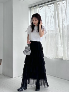 EPIMI ÉPIMMYさん（レディース・153cm）の夏コーディネート