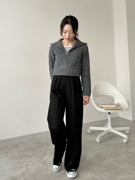 EPIMI ÉPIMMYさん（レディース・156cm）の冬コーディネート