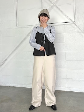 EPIMI ÉPIMMYさん（レディース・166cm）の春コーディネート