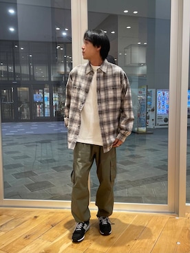 純志さん（メンズ・169cm）の秋コーディネート