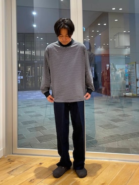 純志さん（メンズ・169cm）の秋コーディネート
