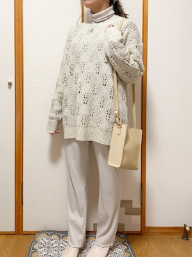 しおりさん(レディース・152cm)の冬コーディネート