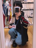 ADRER】LINE SLEEVE TRACK JACKET/ラインスリーブトラックジャケット