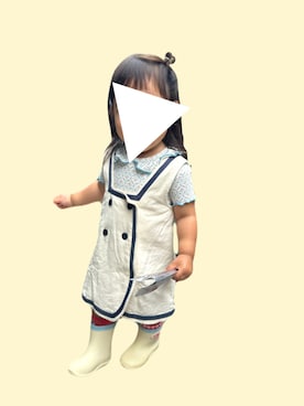 「Birthday（バースデイ）のアイテム」を使った、𝚖𝚒𝚣𝚞☻︎　  さん（キッズ・70cm）の夏コーディネート