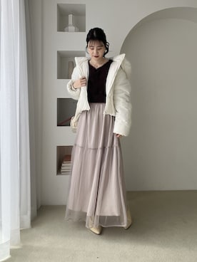 Megumi❤︎さん(レディース・165cm)の冬コーディネート