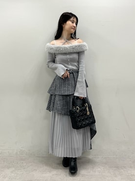 「アイテム（アンサンブル）」を使った、Megumi❤︎さん（レディース・165cm）の秋コーディネート