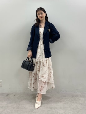 「one after another NICE CLAUP（ワンアフターアナザーナイスクラップ）のアイテム（ジャケット/アウター）」を使った、Megumi❤︎さん（レディース・165cm）の冬コーディネート