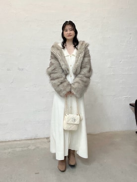 「アイテム（ブルゾン）」を使った、Megumi❤︎さん（レディース・165cm）の秋コーディネート