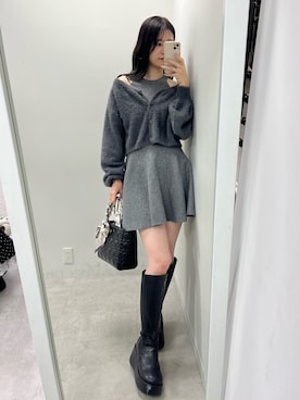 Megumi❤︎さん（レディース・165cm）の冬コーディネート