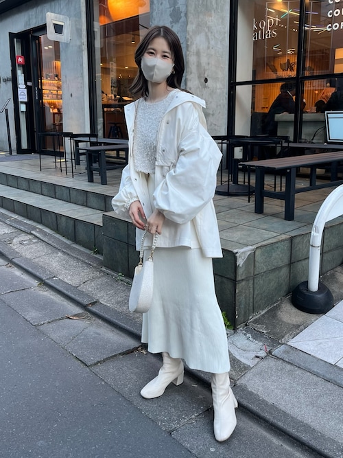 【美品】最終値下げ　CURLY&Co. ネイビー　セットアップ　3 Vicci（ビッチ） セットアップ 「vicci/ヴィッチ」カルゼニット