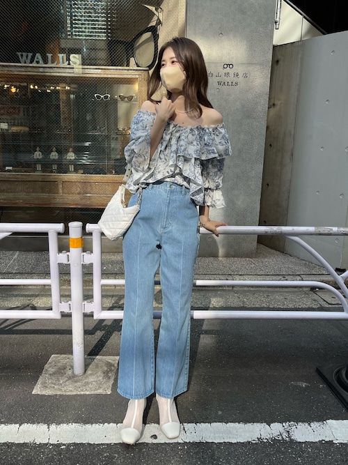 セール】ヘルシーな肌見せ。2wayオフショルブラウス（シャツ/ブラウス