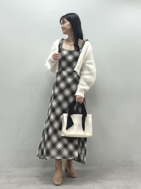 「one after another NICE CLAUP（ワンアフターアナザーナイスクラップ）のアイテム」を使った、Megumi❤︎さん（レディース・165cm）の秋コーディネート