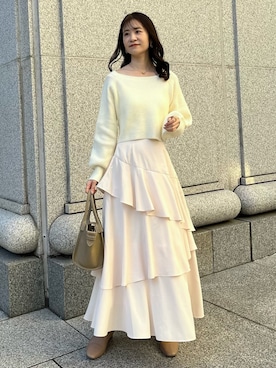 Megumi❤︎さん(レディース・165cm)の冬コーディネート