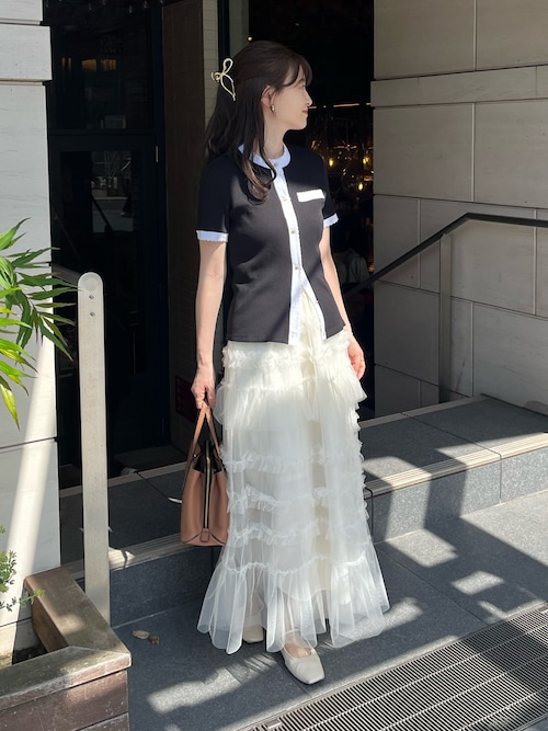 セール】【tulle collection】チュールロングスカート（スカート 