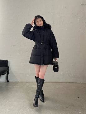 「アイテム（その他アウター）」を使った、Megumi❤︎さん（レディース・165cm）の秋コーディネート