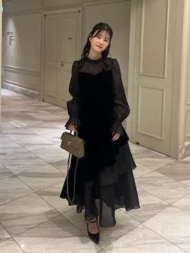 「one after another NICE CLAUP（ワンアフターアナザーナイスクラップ）のアイテム」を使った、Megumi❤︎さん（レディース・165cm）の冬コーディネート