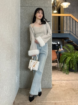 「アイテム（アンサンブル）」を使った、Megumi❤︎さん（レディース・165cm）の秋コーディネート