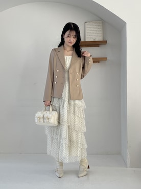 Megumi❤︎さん（レディース・165cm）の冬コーディネート