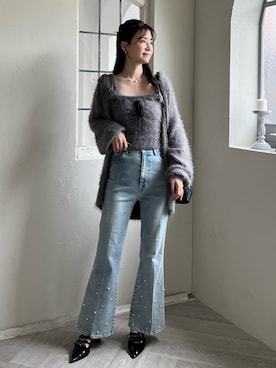「アイテム（パンプス）」を使った、Megumi❤︎さん（レディース・165cm）の秋コーディネート