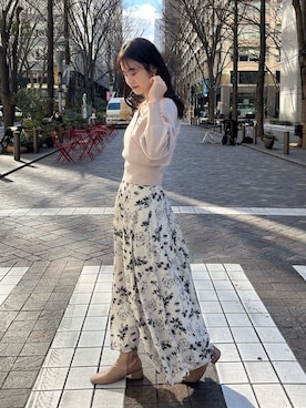 「きれいめコーディネート」｜Megumi❤︎さん（レディース・165cm）の冬コーディネート