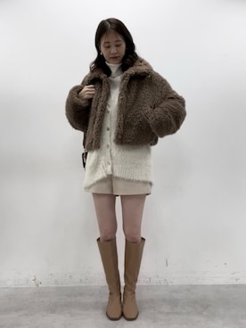 Megumi❤︎さん（レディース・165cm）の冬コーディネート