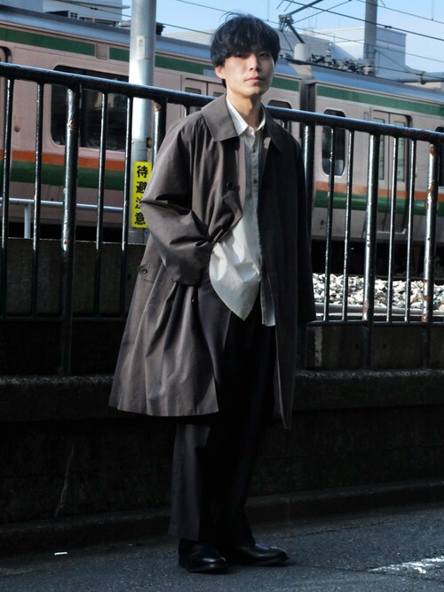 shiunのステンカラーコートを使った人気ファッションコーディネート - WEAR