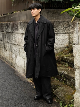 shiun(シウン)の「GARMENT DYE WOOL TROUSERS(スラックス shiun(シウン)の「GARMENT DYE WOOL TROUSERS(スラックス