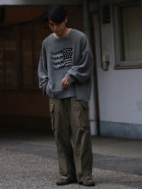 「DAIRIKU（ダイリク）のアイテム」を使った、わむう_wamuさん（メンズ・164cm）の秋コーディネート