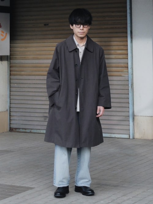 shiunのステンカラーコートを使った人気ファッションコーディネート - WEAR