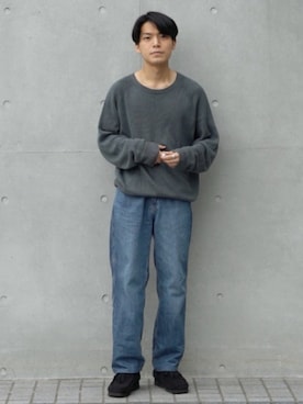 「アイテム（モカシン/デッキシューズ）」を使った、わむう_wamuさん（メンズ・165cm・20代）の春コーディネート