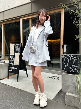 akaneさん（レディース・167cm）の春コーディネート