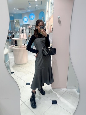 「アイテム（その他シューズ）」を使った、akaneさん（レディース・167cm・20代）の秋コーディネート