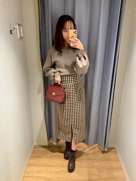 akaneさん（レディース・166cm）の秋コーディネート