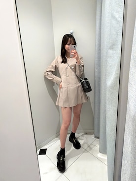 akaneさん（レディース・167cm）の冬コーディネート