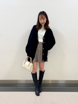 akaneさん（レディース・166cm）の冬コーディネート