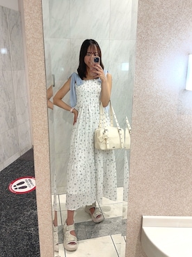 「OLIVE des OLIVE（オリーブデオリーブ）のアイテム」を使った、akaneさん（レディース・167cm）の夏コーディネート