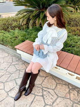 akaneさん（レディース・166cm）の冬コーディネート