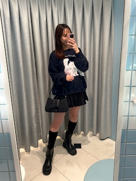 「アイテム（その他シューズ）」を使った、akaneさん（レディース・167cm・20代）の冬コーディネート